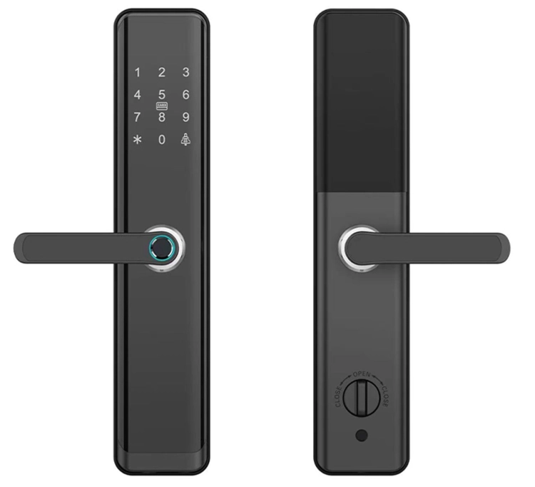 Zamek elektroniczny na kod, kartę RFID w postaci klamki SecureEntry-HL300