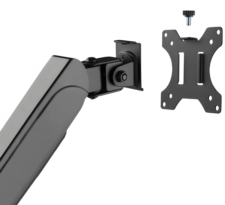 Stojak na 3 monitory biurkowy, standard VESA, 17"-27" SolidHand-AS03