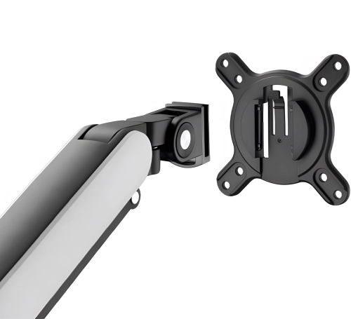 Uchwyt biurkowy na monitor z portami USB, standard VESA, 17-32 cale SolidHand-ES01U