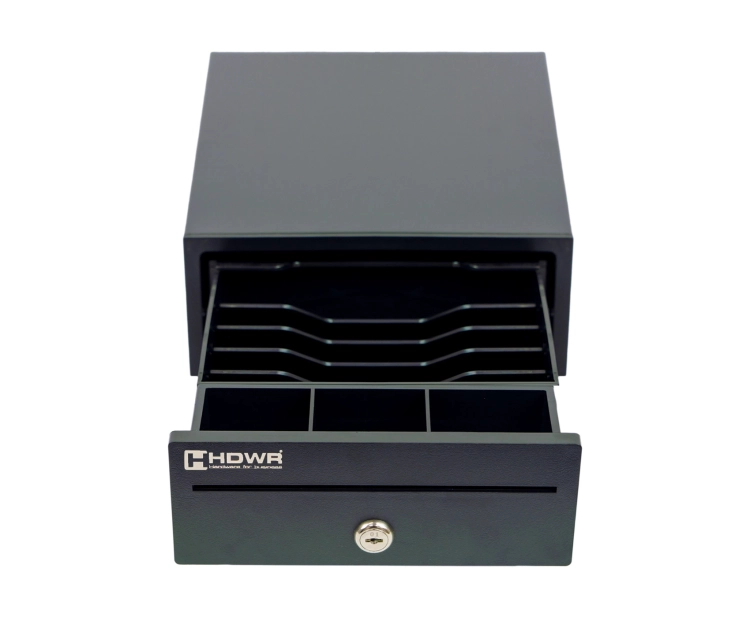 Szuflada kasjerska na pieniądze, mała, stalowa HD-KER20