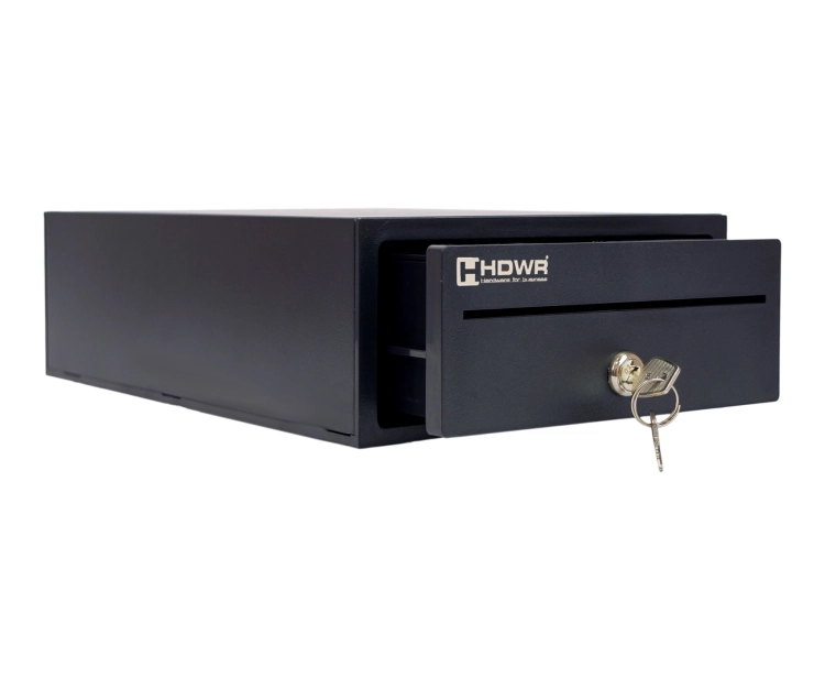 Szuflada kasjerska na pieniądze, mała, stalowa HD-KER20