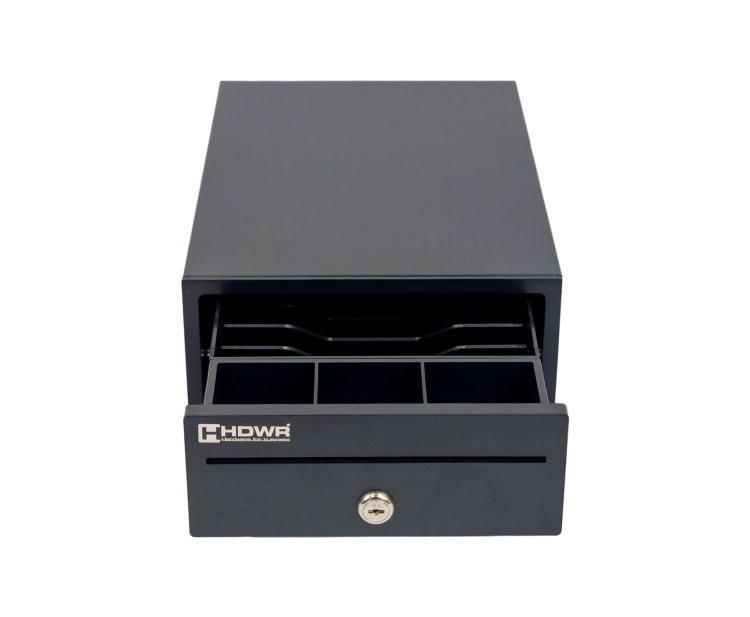 Szuflada kasjerska na pieniądze, mała, stalowa HD-KER20