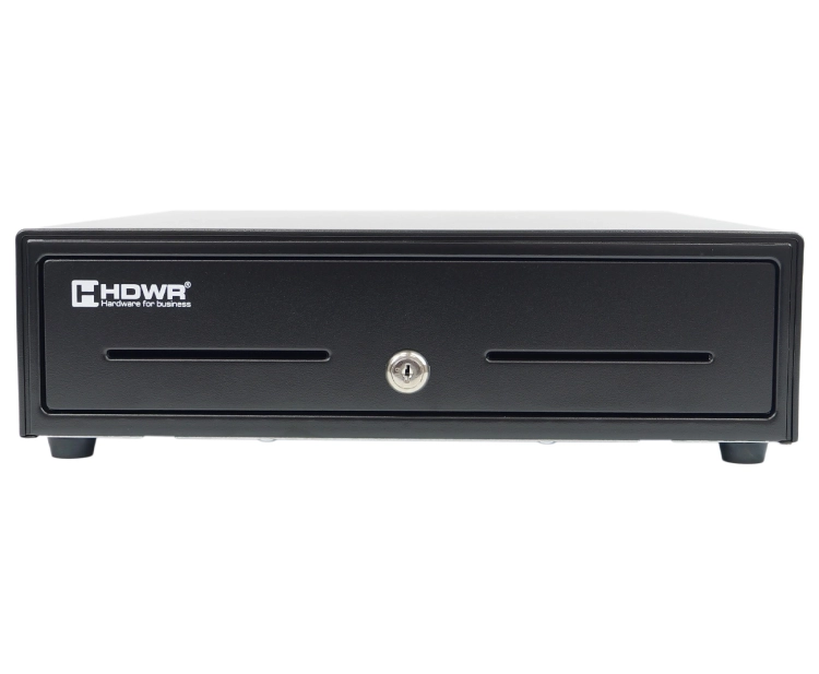 Szuflada podblatowa do kasy fiskalnej, na pieniądze, zamykana na klucz, stalowa HD-KER33