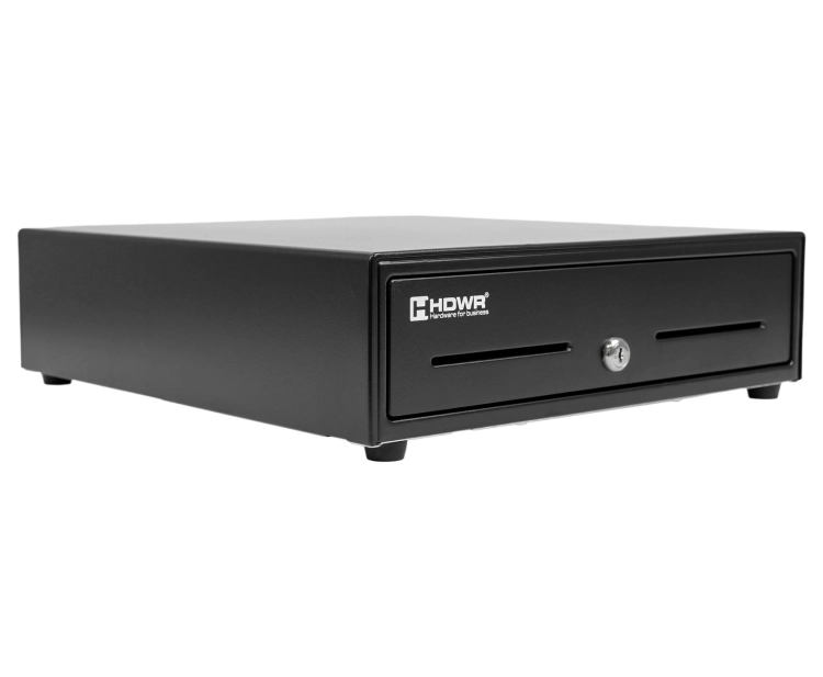 Szuflada podblatowa do kasy fiskalnej, na pieniądze, zamykana na klucz, stalowa HD-KER33