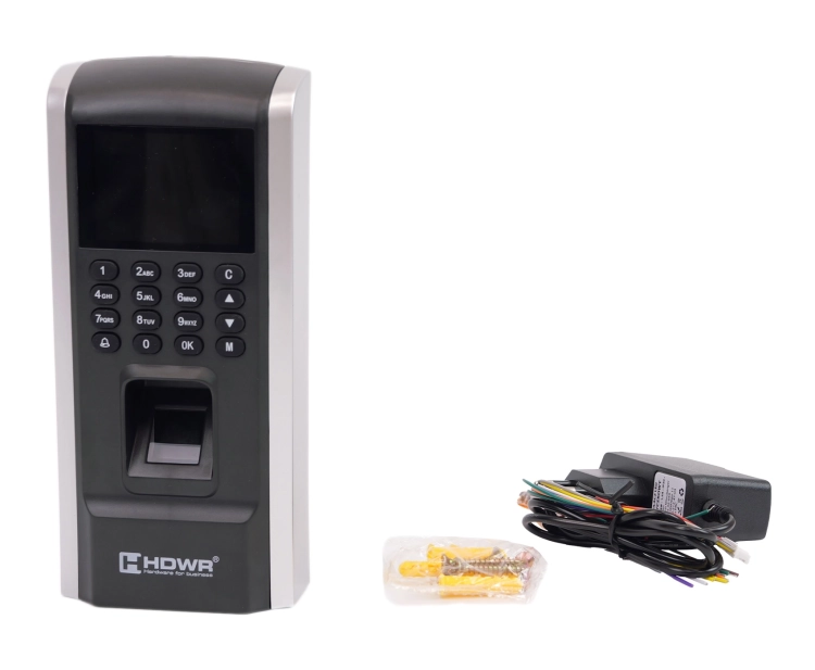 Licznik czasu pracy na kartę RFID 125 kHz, odcisk palca i PIN CTR12