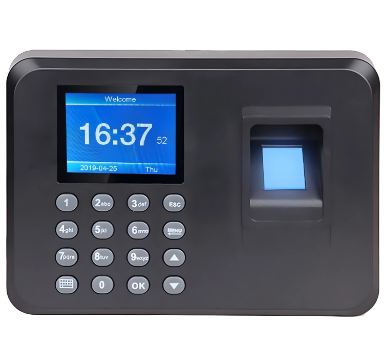 Kontrola czasu pracy na odcisk palca i hasło z czytnikiem godzin pracy FTR01