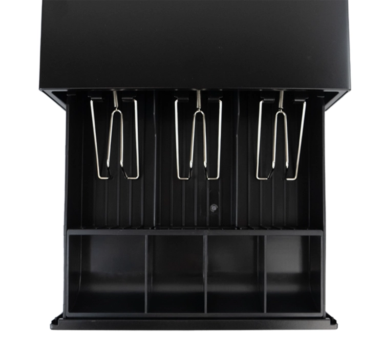 Szuflada zamykana na klucz do kasy fiskalnej, elektroniczna, RJ11, organizer z 7 przegrodami HD-KS30