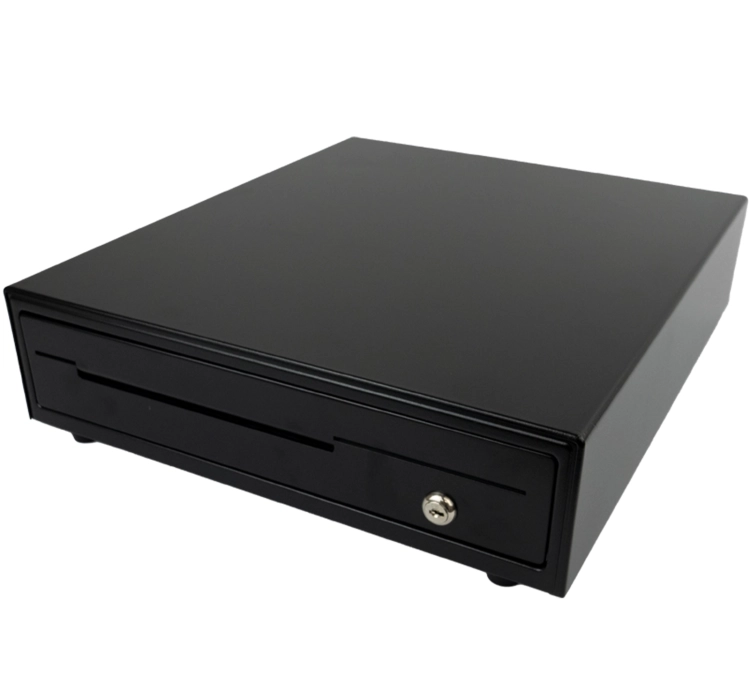 Szuflada kasowa na pieniądze zamykana na kluczyk, stalowa, współpraca z kasą fiskalną HD-KS35