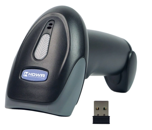 Skaner magazynowy kodów QR, kreskowych, WIFI, odczyt z ekranu LCD, automatyczny skan, zapis kodów HD3900