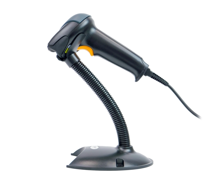 Skaner do kodów kreskowych, automatyczne skanowanie, przewodowy z podstawką HD29A