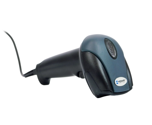 Skaner do kodów kreskowych z podstawką, automatycznym skanowaniem i przewodem RS232 HD29A