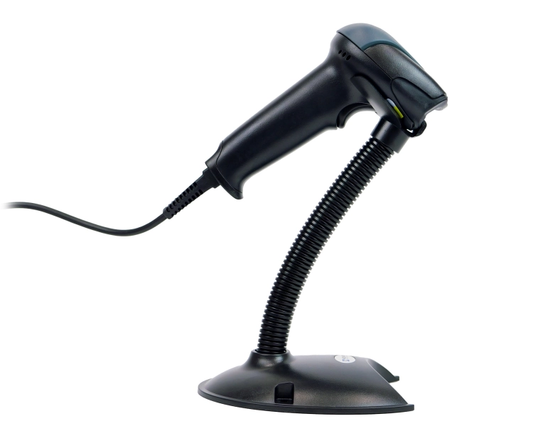 Przewodowy czytnik do kodów kreskowych na podstawce z interfejsem RS232 HD29A