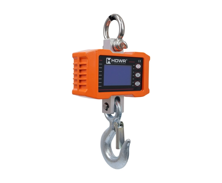 Waga podwieszana z hakiem i pilotem zdalnej obsługi do 500 kg, bezprzewodowa z ekranem LCD wagPRO-H500P