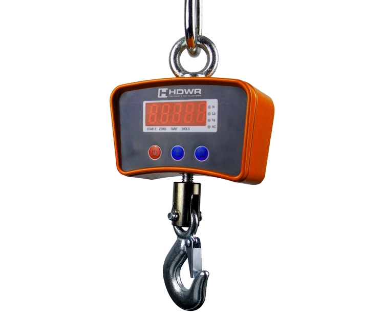 Waga magazynowa hakowa do zawieszenia, udźwig do 500 kg wagPRO-H500