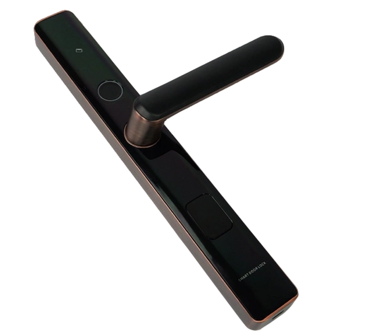 Zamek elektroniczny z kontrolą dostępu na odcisk palca, kartę RFID, PIN, dotykowa klawiatura SecureEntry-HL100