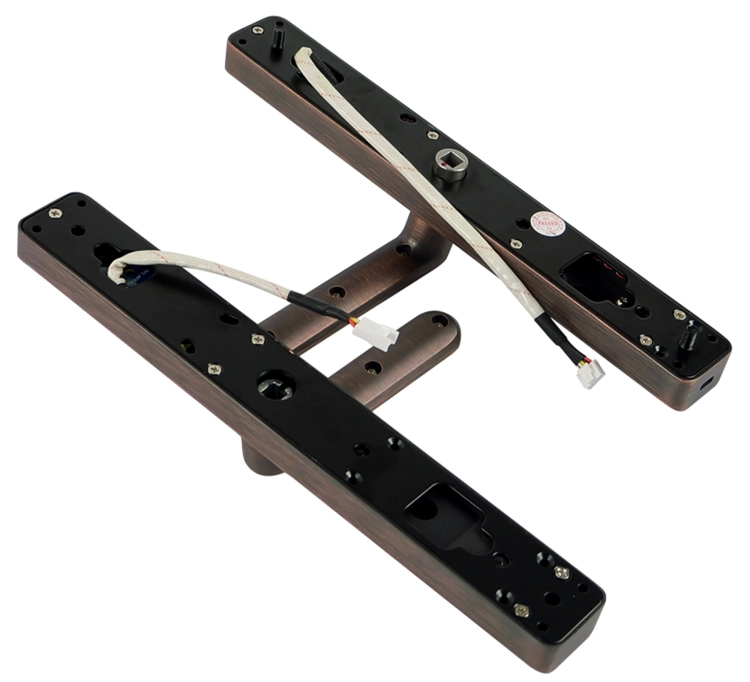 Zamek elektroniczny do drzwi na kod, odcisk palca i kartę RFID do kontroli dostępu SecureEntry-HL100