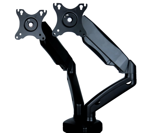 Ramię na 2 monitory do biurka z przekątną 13-27 cali ze sprężyną gazową do regulacji, VESA SolidHand-SG02