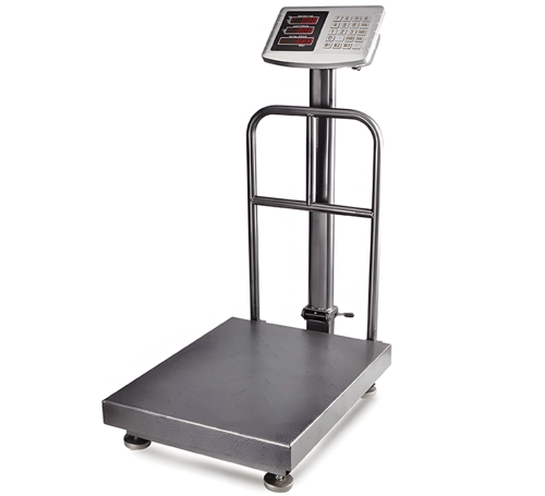 Waga magazynowa platformowa do 800 kg z wyświetlaczami, składana, bezprzewodowe działanie wagPRO-P800