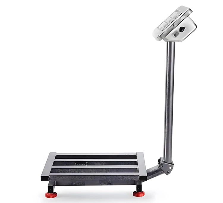 Waga towarowa z platformą metalowa i udźwigiem do 800 kg, składana i bezprzewodowa wagPRO-P800