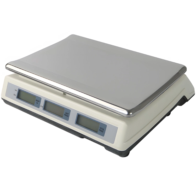 Waga do żywności z metalową platformą do 40 kg, elektroniczna, dokładność 2 gramy wagPRO-S40A