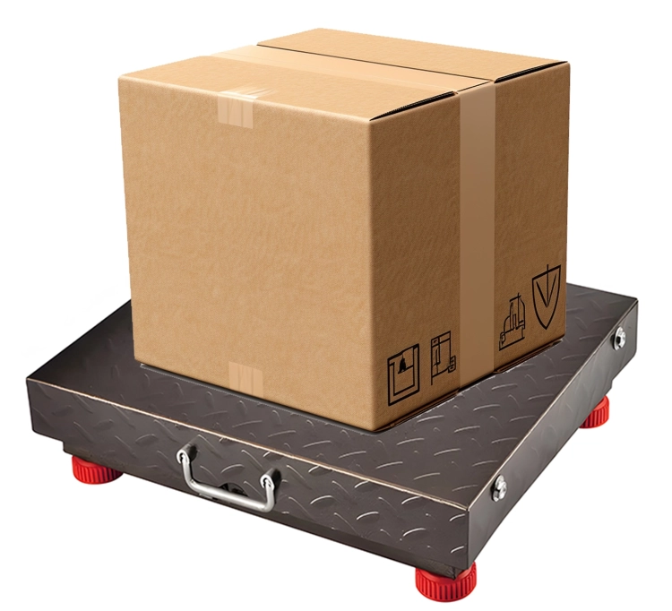 Waga magazynowa platformowa do 150 kg z ekranem LCD i bezprzewodowym działaniem, dokładność 20 g wagPRO-W150