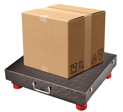 Waga towarowa z platformą metalową do 600 kg z ekranem i WIFI wagPRO-W600