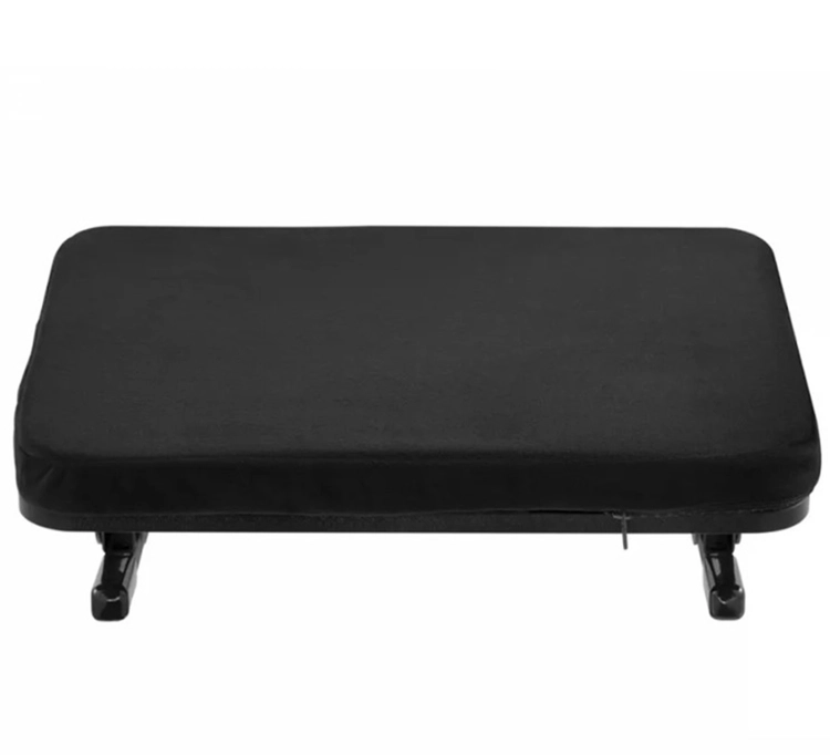 Podnóżek biurowy pod nogi do pracy przy komputerze, regulowany i ergonomiczny z obciążeniem do 20 kg FeetFleet-11