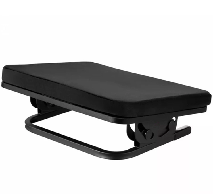 Podnóżek do komputera na nogi z miękką poduszką i regulacją kąta nachylenia FeetFleet-11