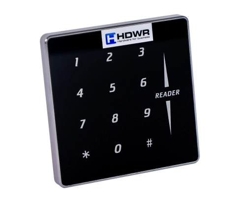 Zamek kodowy do drzwi z weryfikacją na hasło i karty RFID 125 kHz, Wiegand 26/34 SecureEntry-AC800LF