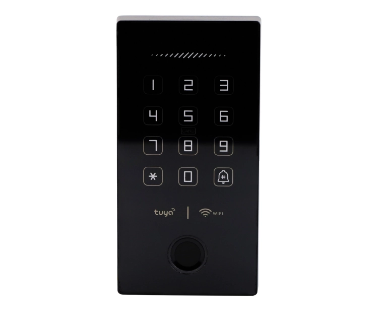 Zamek kodowy do drzwi na kartę RFID 13,56 mHz, hasło i odcisk palca, WIFI, SecureEntry-AC200