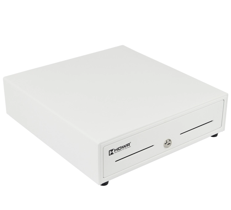 Szuflada na banknoty i monety z organizerem z możliwością wyjęcia, biała HD-KR33W