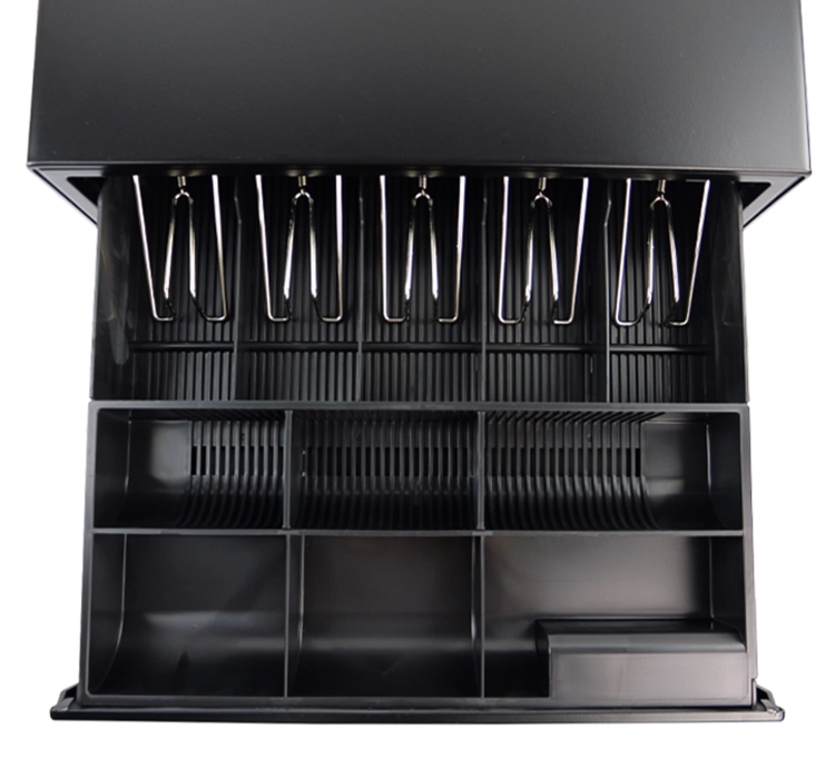 Szuflada na bilon i banknoty do kasy fiskalnej, interfejs RJ11, 10 przegród na pieniądze HD-KS41