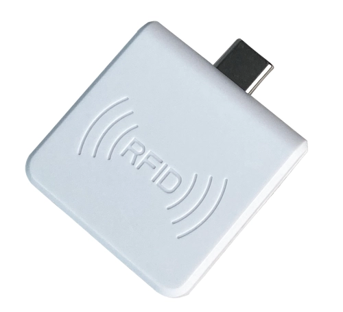 Skaner RFID UNIQUE 125 kHz do smartfonu z USB-C HD-RD65