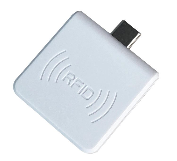 Skaner RFID UNIQUE 125 kHz do smartfonu z USB-C HD-RD65