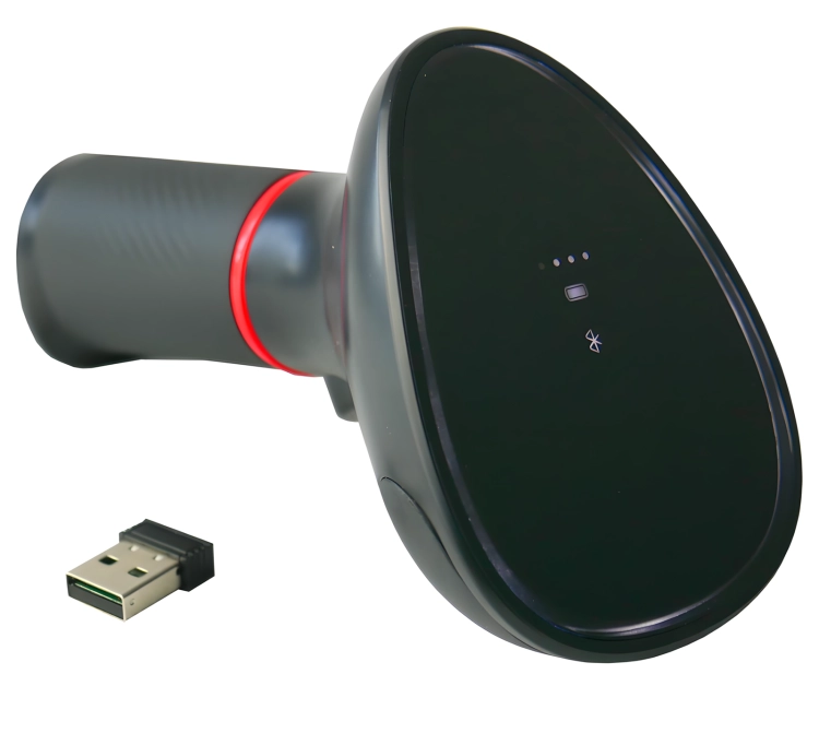 Czytnik QR AZTEC z wyświetlaczem, WIFI 2.4G, Bluetooth, skanowanie kodu z ekranu, wbudowana pamięć HD-SL95