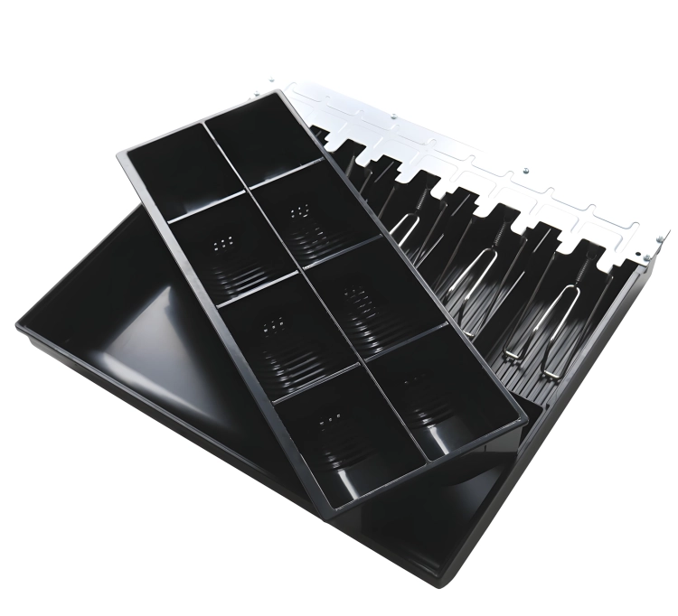 Tacka na bilon i banknoty z 8 i 5 przegrodami, kompatybilna z szufladą kasową HD-KR41, wkład HD-WS41