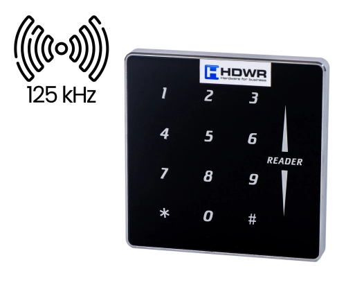 Zamek kodowy do drzwi z weryfikacją na hasło i karty RFID 125 kHz, Wiegand 26/34 SecureEntry-AC800LF