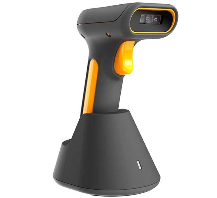 Czytnik QR ze stacją dokującą, wbudowaną pamięcią i zapisem kodów, bezprzewodowy WIFI 2.4G, Bluetooth HD4200