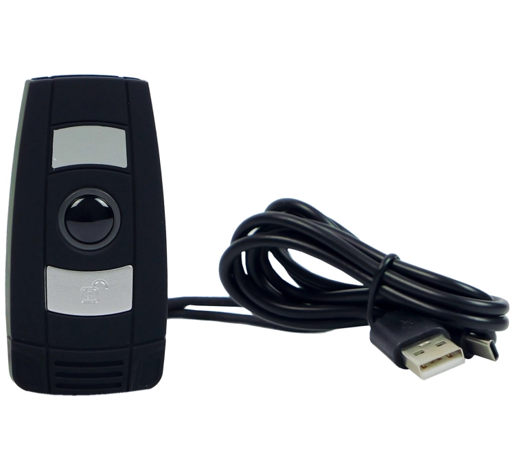 Czytnik kodów QR mini z wbudowaną pamięcią do zapisu do 5000 zeskanowanych kodów, bezprzewodowy HD6600