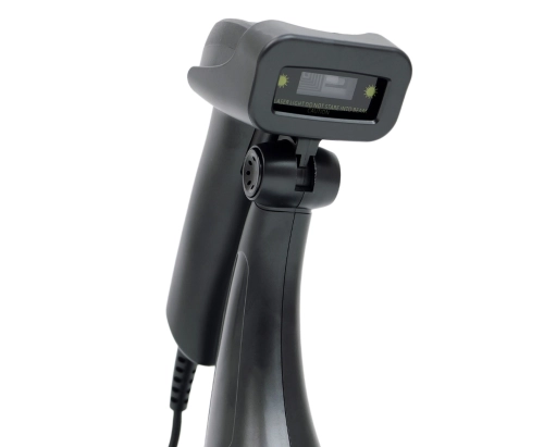 Skaner kodów USB z podstawką i automatycznym skanowaniem z etykiet papierowych i ekranów LCD HD26A