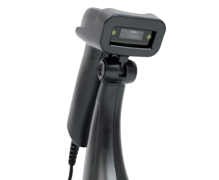 Skaner kodów USB z podstawką i automatycznym skanowaniem z etykiet papierowych i ekranów LCD HD26A