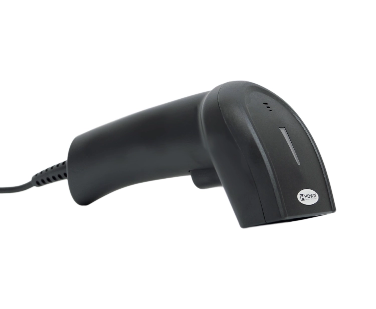 Przewodowy czytink kodów USB, Virtual COM z podstawką w zestawie i automatycznym skanowaniem HD26A