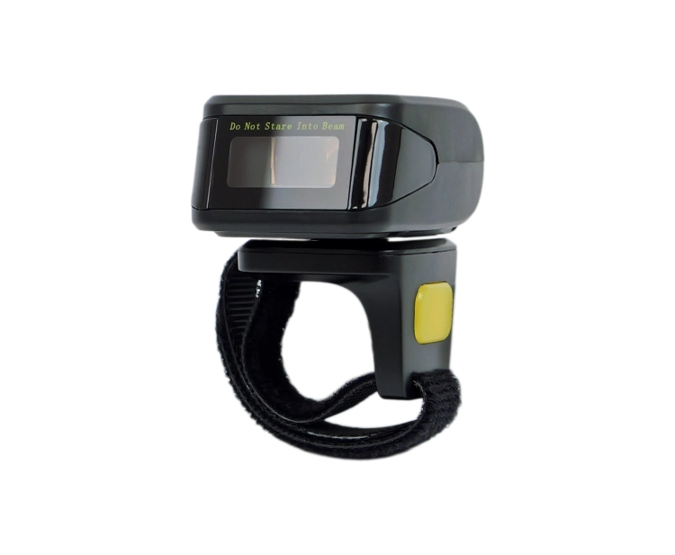 Bezprzewodowy czytnik kodów kreskowych z Bluetooth, pierścieniowy, zakładany na palec HD75