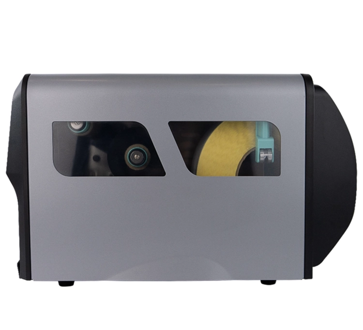 Przemysłowa drukarka kodów kreskowych z obcinakiem i termiczną oraz termotransferową metodą druku OPrint-IA200CN