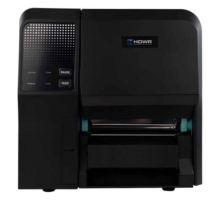 Przemysłowa drukarka termotransferowa do kodów kreskowych z LAN i rozdzielczością 203 DPI OPrint-IA200N