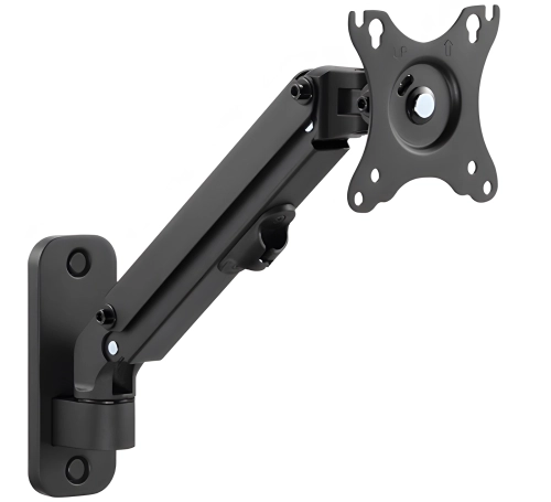 Uchwyt ścienny do monitora z przekątną 17-27 cali i standardem VESA, waga monitora do 7 kg SolidHand-AW01