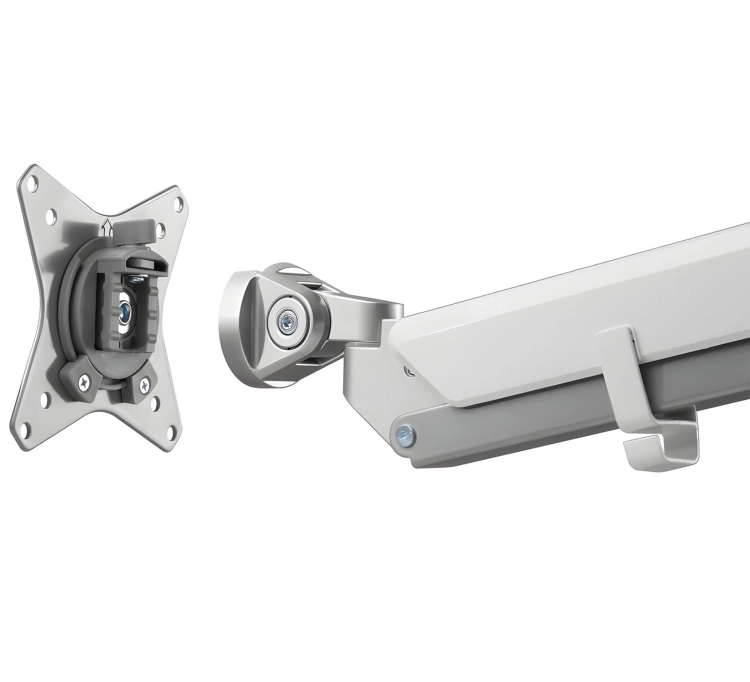 Uchwyt na 3 monitory do biurka z przekątną 17-27 cale i standardem VESA SolidHand-BG03SU