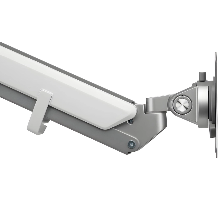 Potrójny uchwyt do monitora z dwoma portami USB i sprężyną gazową do regulacji SolidHand-BG03SU