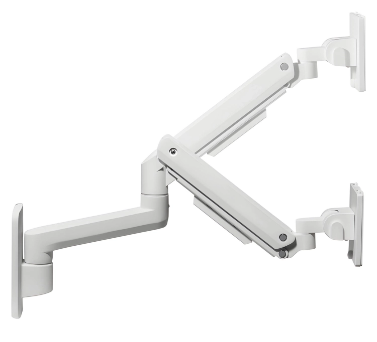 Uchwyt ścienny do monitora z przekątną 17-49 cali i regulacją za pomocą sprężyny gazowej SolidHand-BGW01W