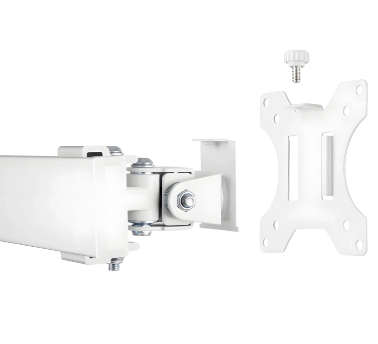 Uchwyt biurkowy z 4 ramionami na monitory o przekątnej 17-32 cale ze staandardem VESA SolidHand-CM04
